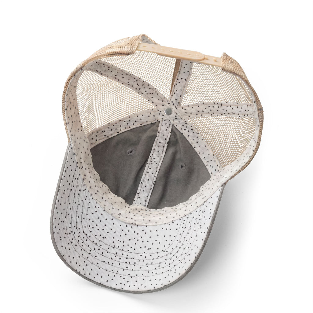 Women's CD Logo Washed Mesh-Back Cap