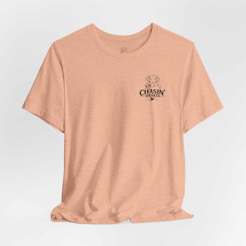 Chasin’ Drakes Waterfowl Drake Grid T-Shirt | Vintage Duck Hunting Shirt