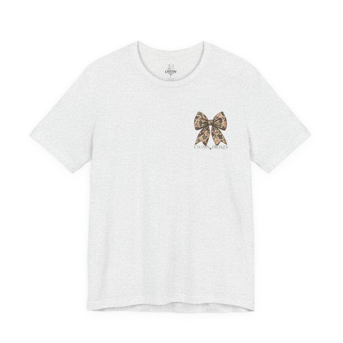 Vintage Camo Bow T-Shirt | Chasin’ Drakes Waterfowl Hunting Tee