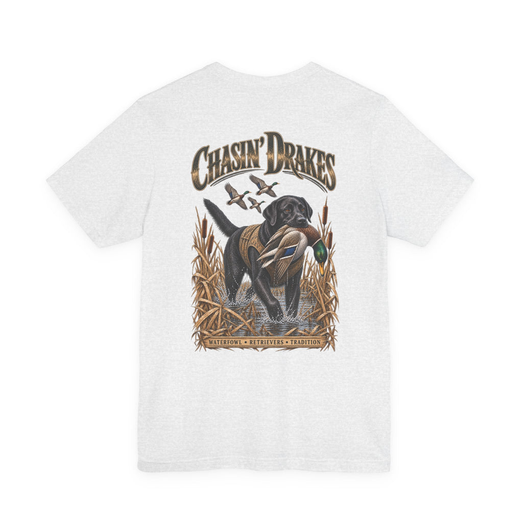 Black Lab Waterfowl Retriever T-Shirt