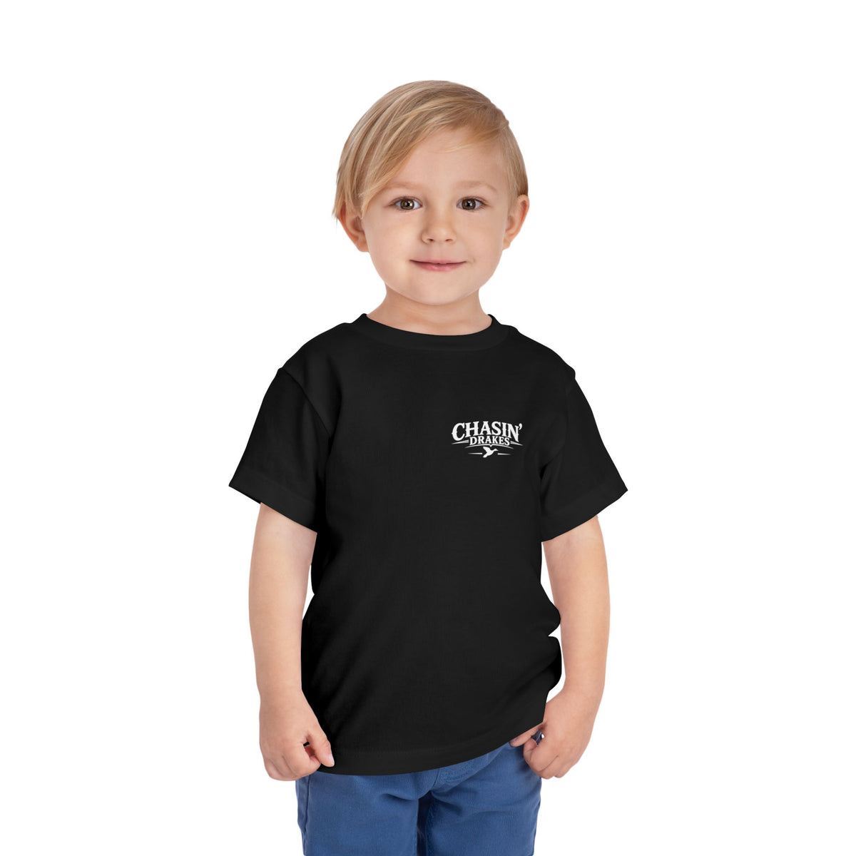 Toddler Tee — Waterfowl Bows Graphic Shirt (Chasin' Dreams)