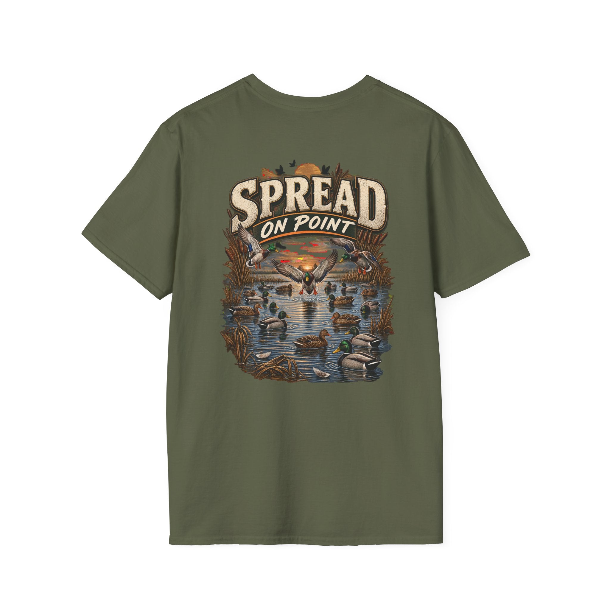 Spread on Point T‑Shirt — Hunting Graphic Tee