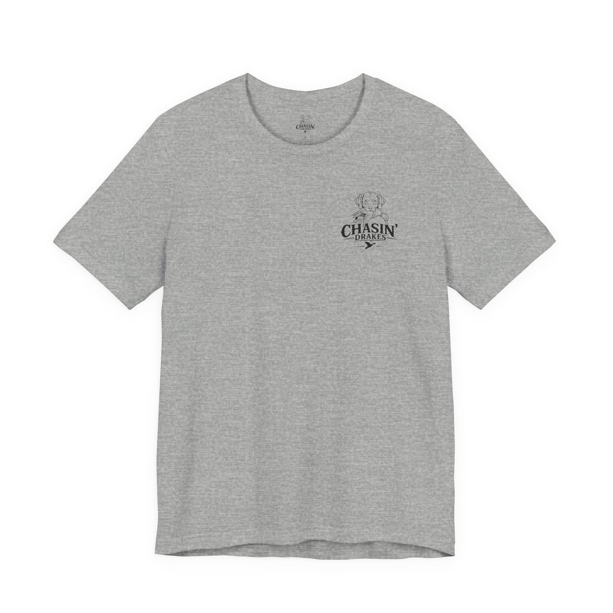 Chasin’ Drakes Waterfowl Drake Grid T-Shirt | Vintage Duck Hunting Shirt