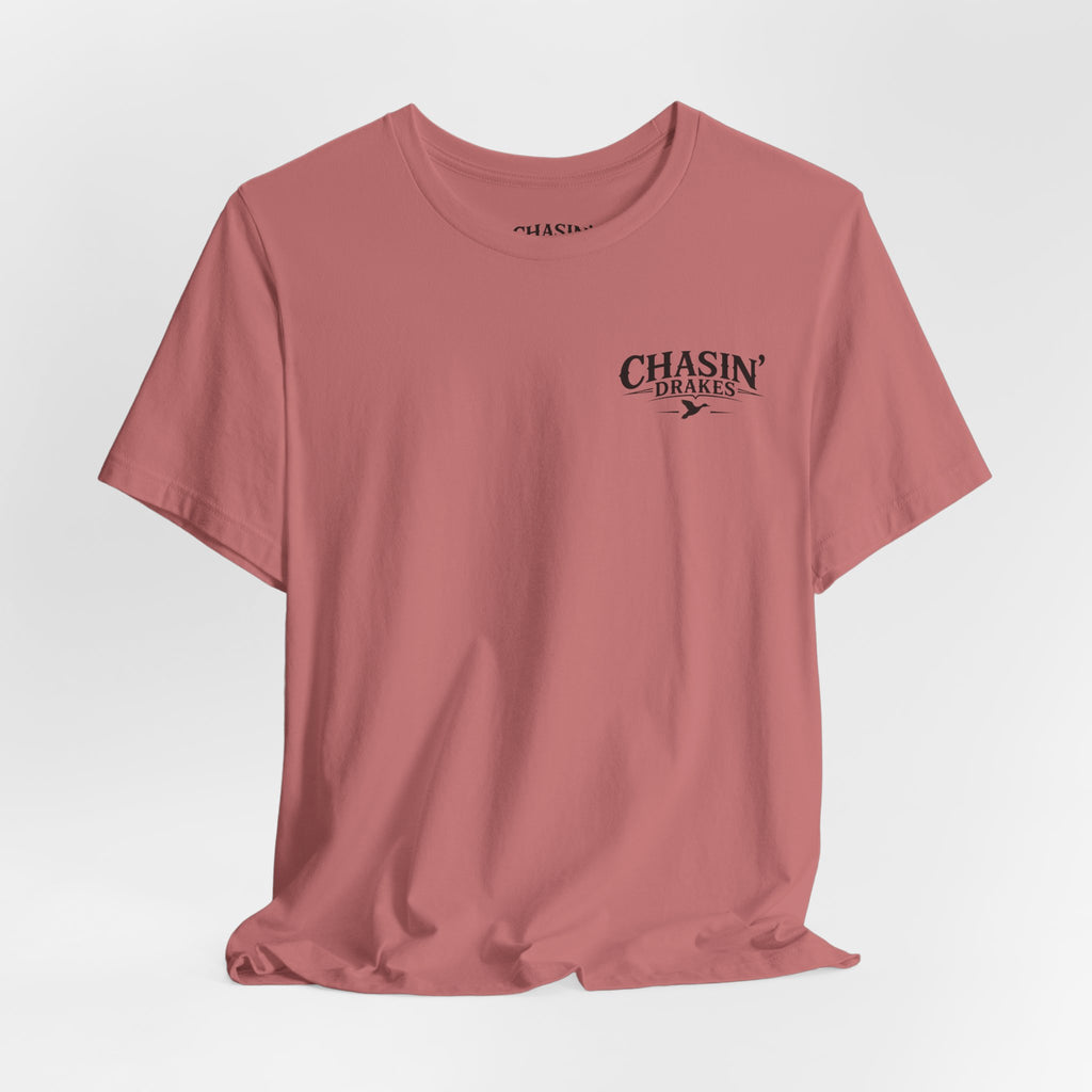 Bow Pattern Dog Breed T-Shirt — Coquette Graphic Tee (Chasin’ Drakes)