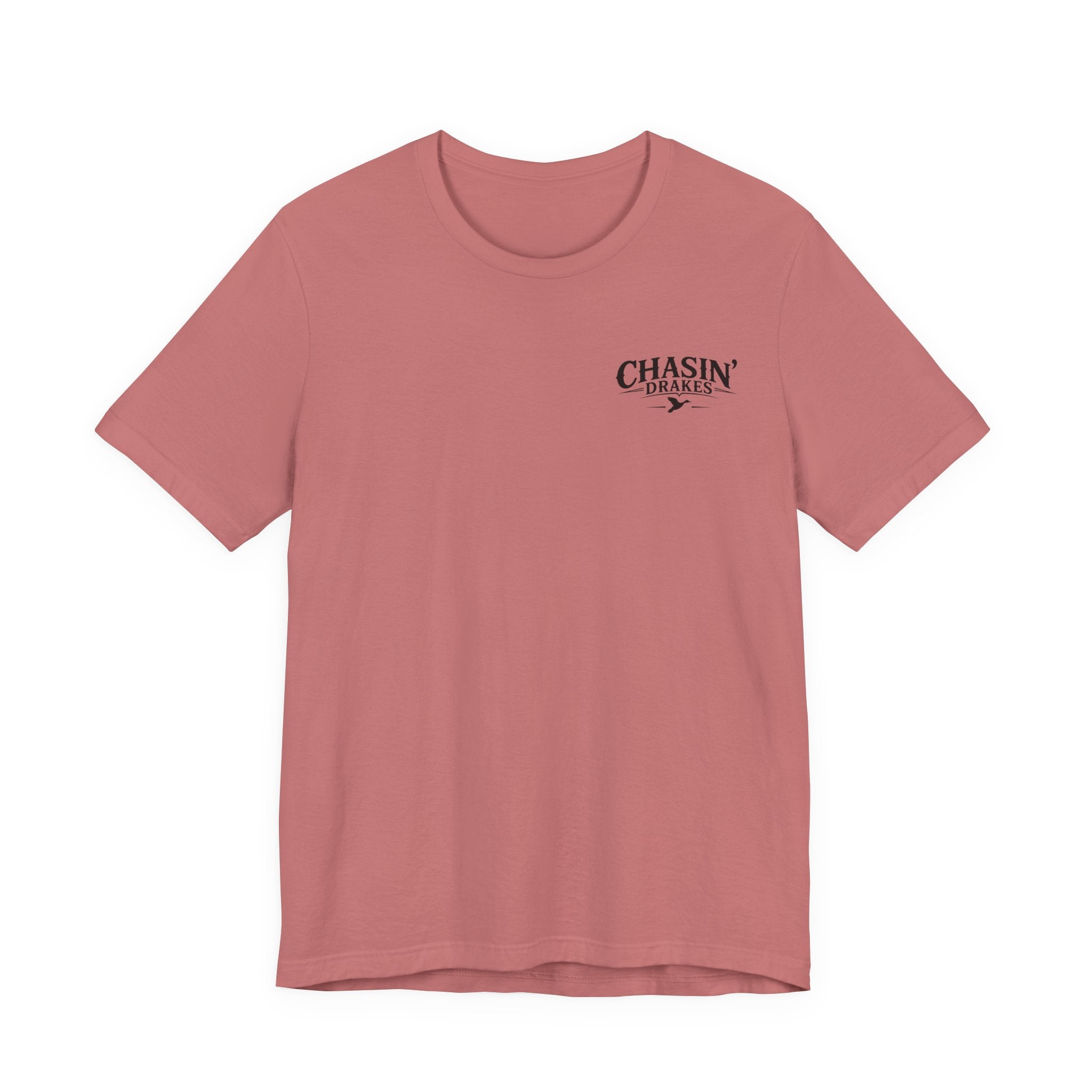 Waterfowl Bow Pattern Graphic Tee — Chasin' Drakes Chest Logo