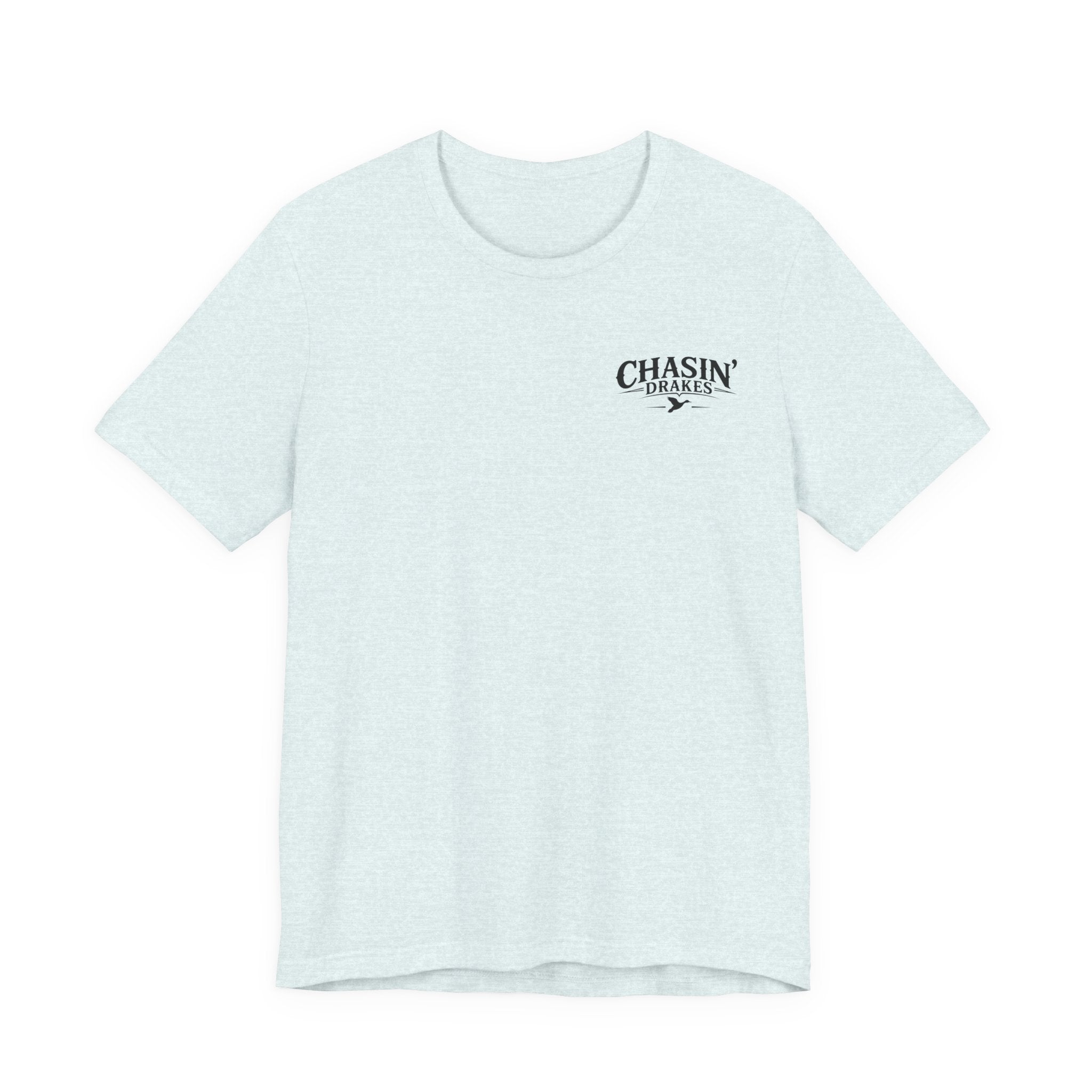 Waterfowl Bow Pattern Graphic Tee — Chasin' Drakes Chest Logo