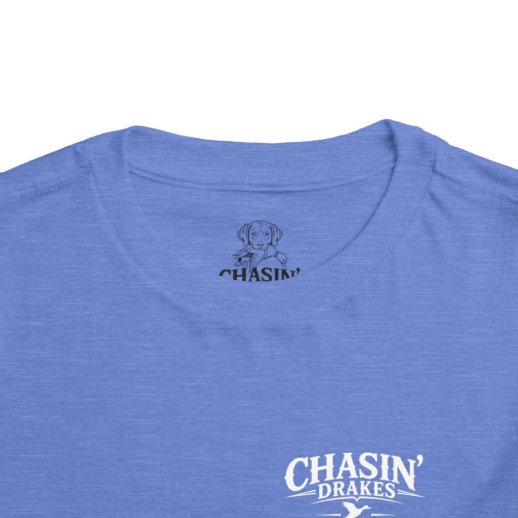 Toddler Tee — Waterfowl Bows Graphic Shirt (Chasin' Dreams)