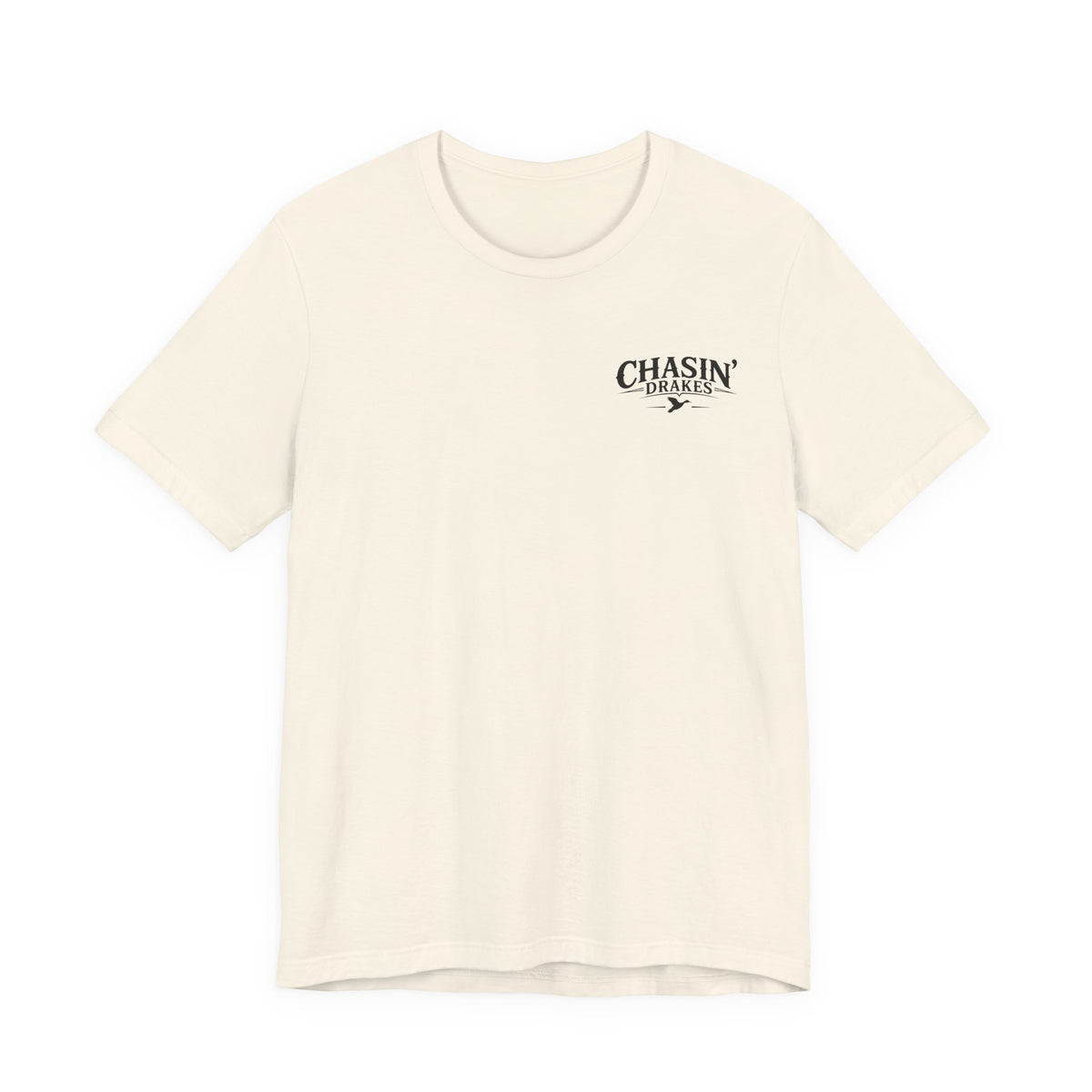 Waterfowl Bow Pattern Graphic Tee — Chasin' Drakes Chest Logo