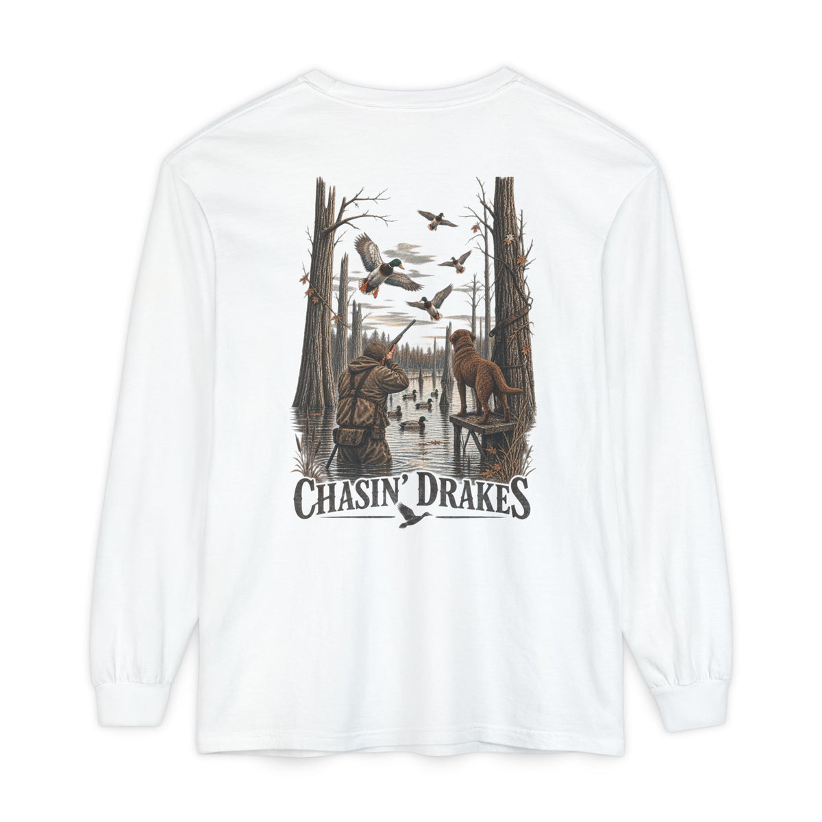 Chasin' Drakes Flooded Timber Long Sleeve T-Shirt