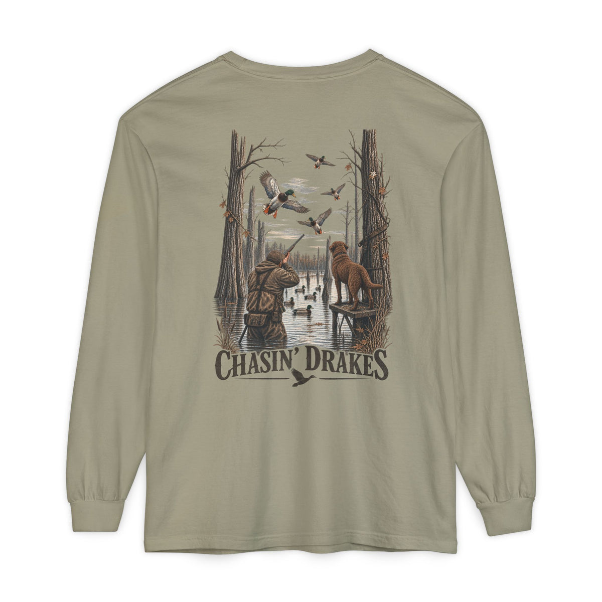Chasin' Drakes Flooded Timber Long Sleeve T-Shirt