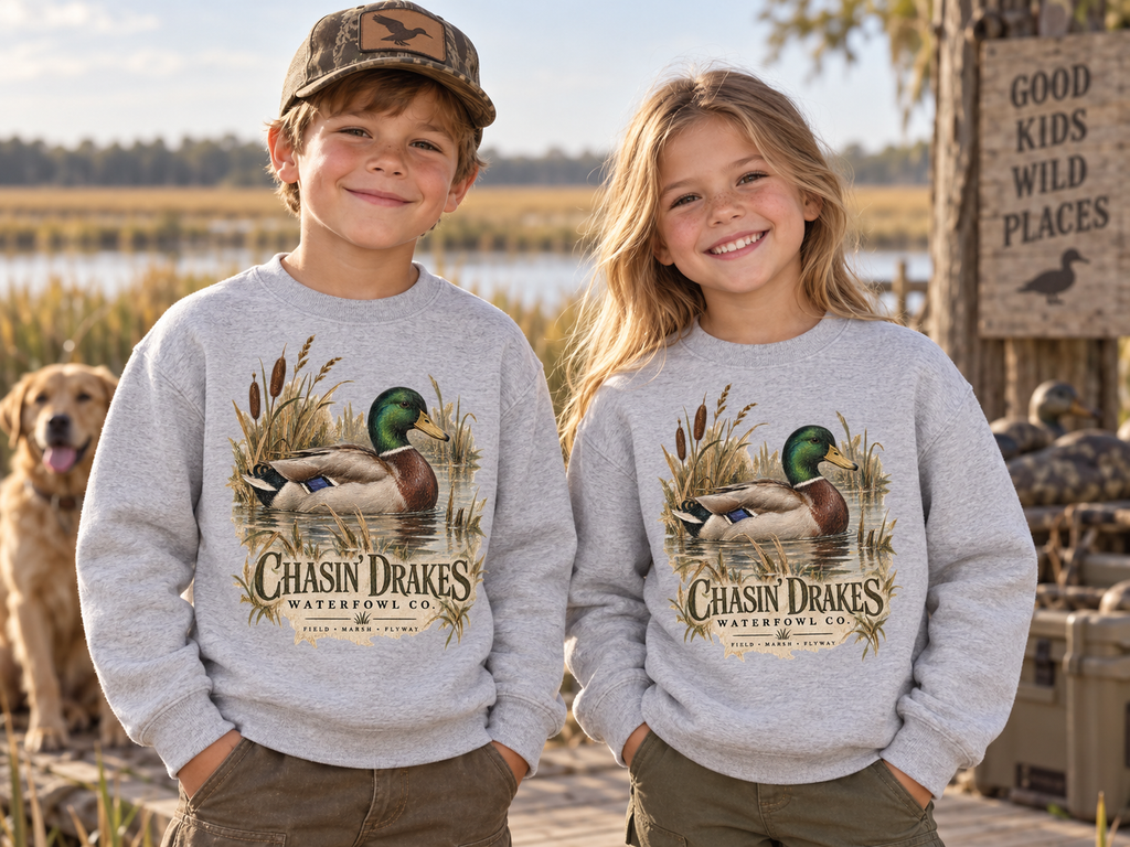 Youth Mallard Crewneck Sweatshirt