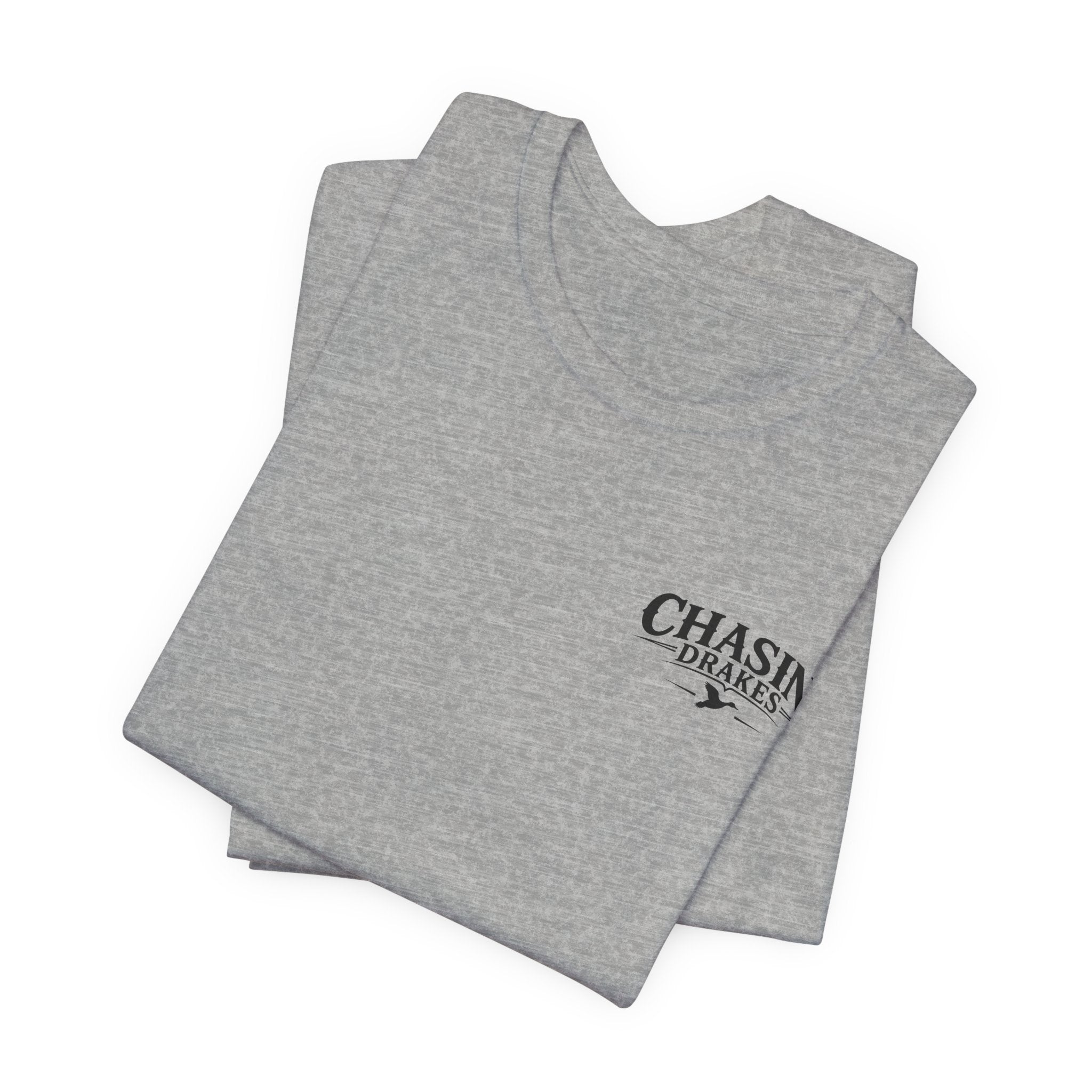 Waterfowl Bow Pattern Graphic Tee — Chasin' Drakes Chest Logo
