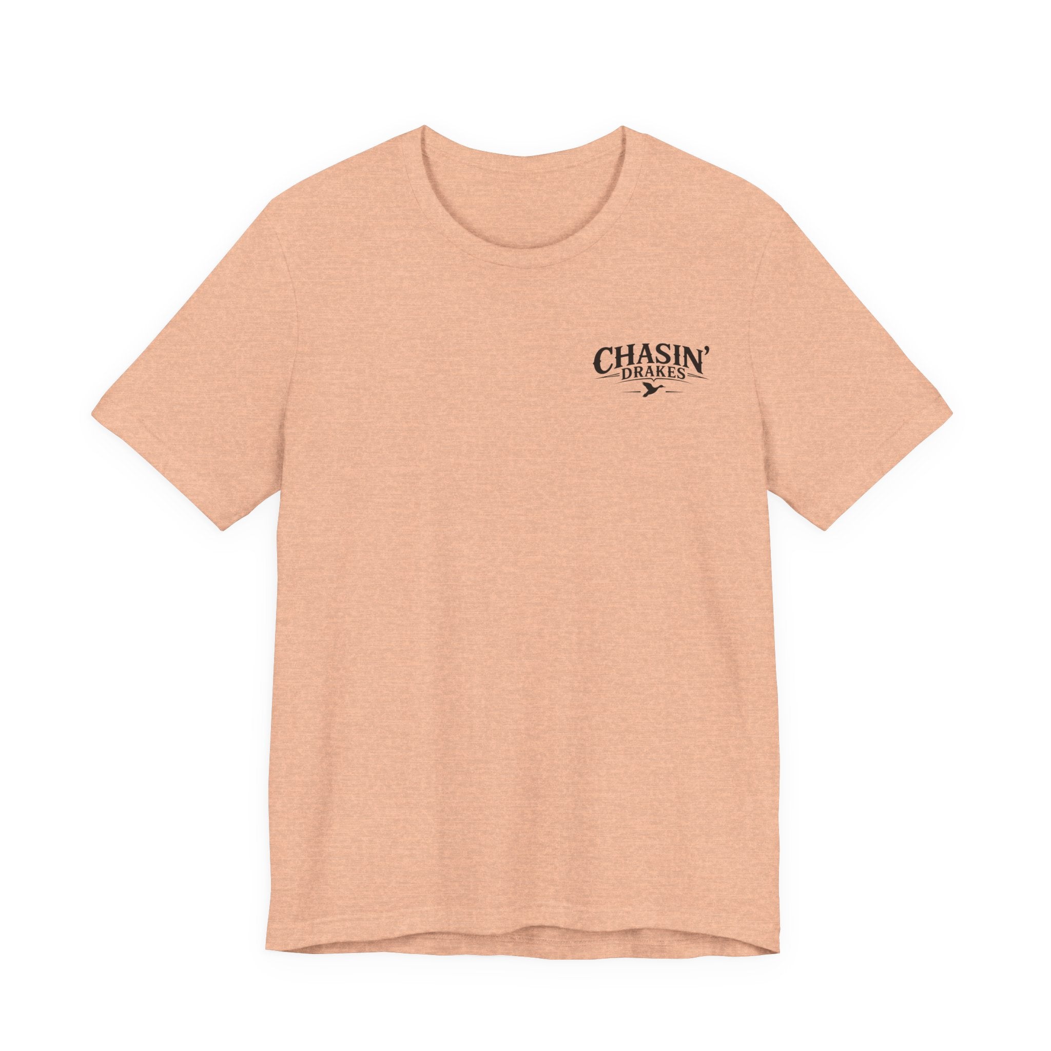 Waterfowl Bow Pattern Graphic Tee — Chasin' Drakes Chest Logo