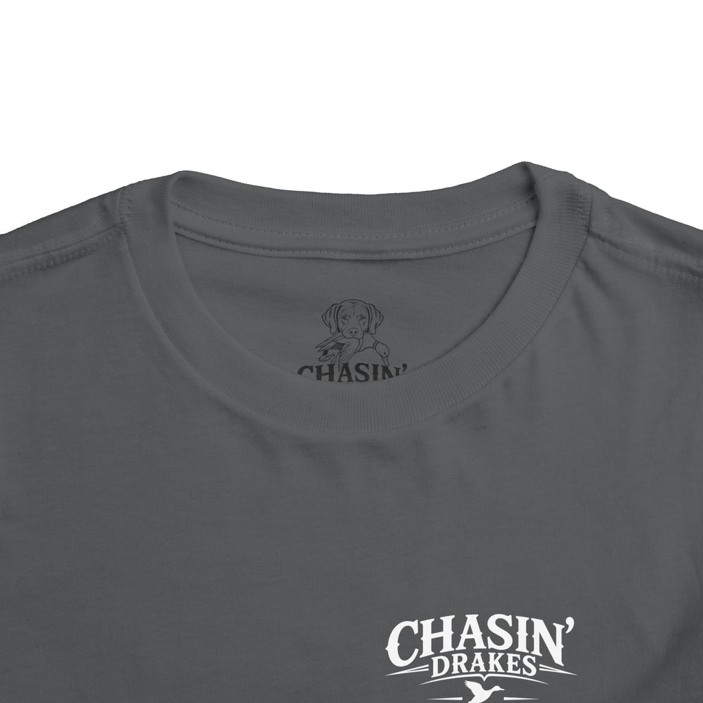 Toddler Tee — Waterfowl Bows Graphic Shirt (Chasin' Dreams)