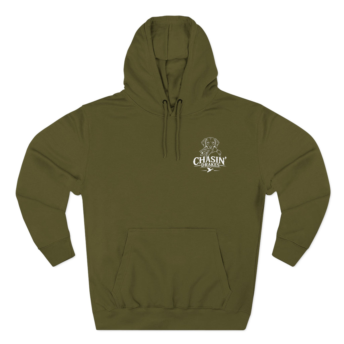 Chasin’ Drakes Mallard Heritage Hoodie | Vintage Waterfowl Hunting Sweatshirt