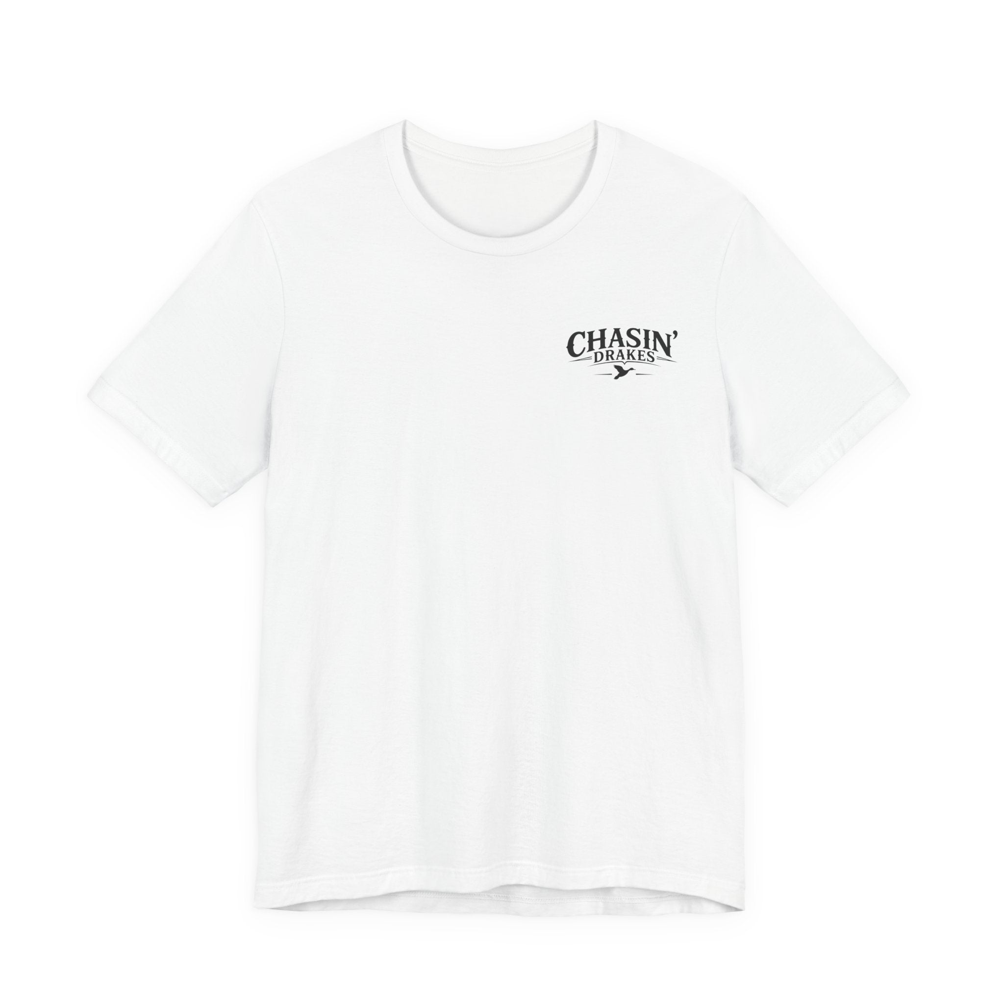 Waterfowl Bow Pattern Graphic Tee — Chasin' Drakes Chest Logo