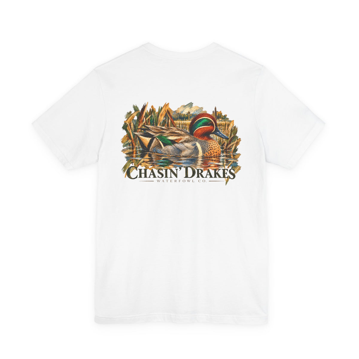 Green Wing Teal Couture Tee