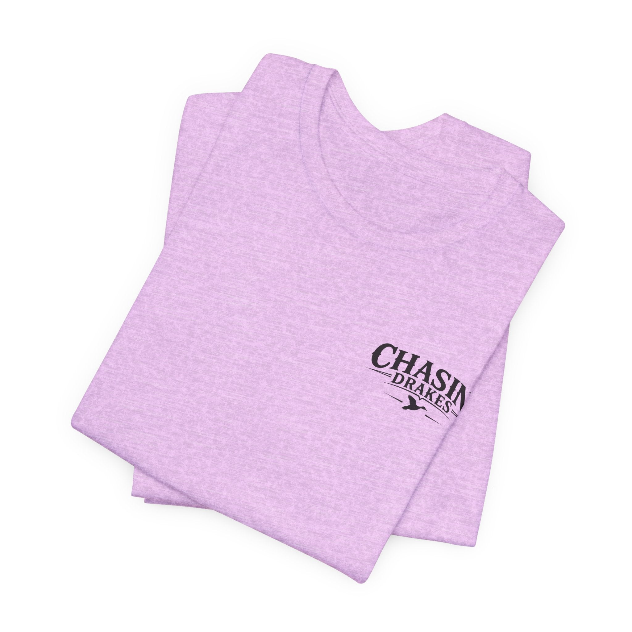 Waterfowl Bow Pattern Graphic Tee — Chasin' Drakes Chest Logo