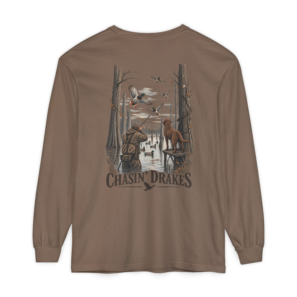 Chasin' Drakes Flooded Timber Long Sleeve T-Shirt