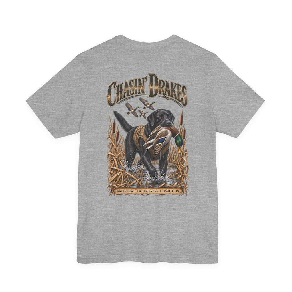 Black Lab Waterfowl Retriever T-Shirt