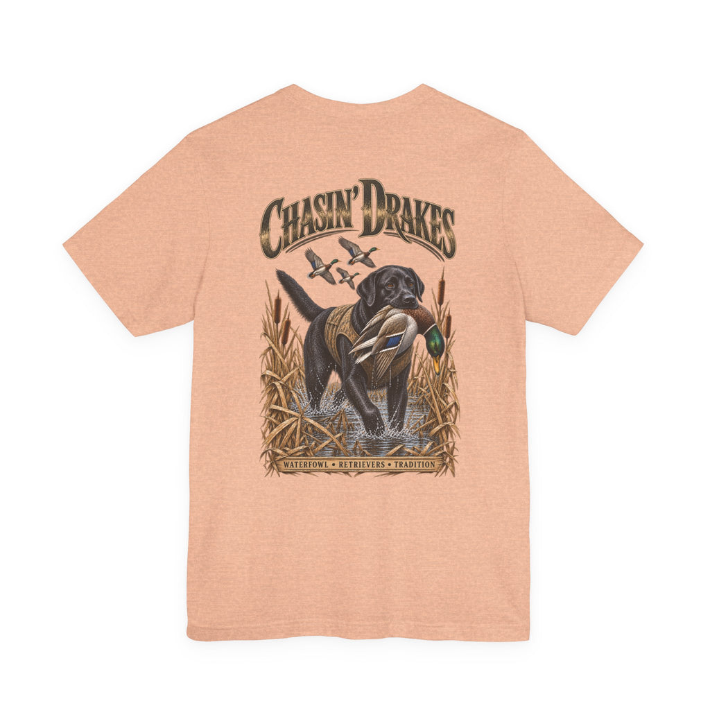 Black Lab Waterfowl Retriever T-Shirt