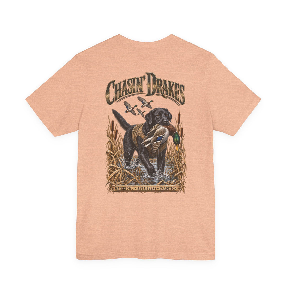 Black Lab Waterfowl Retriever T-Shirt
