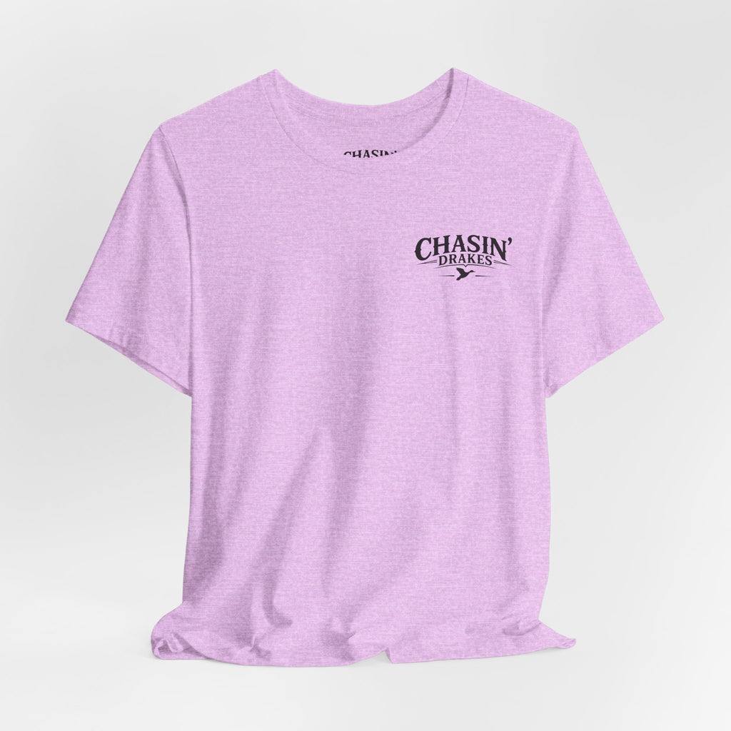 Bow Pattern Dog Breed T-Shirt — Coquette Graphic Tee (Chasin’ Drakes)