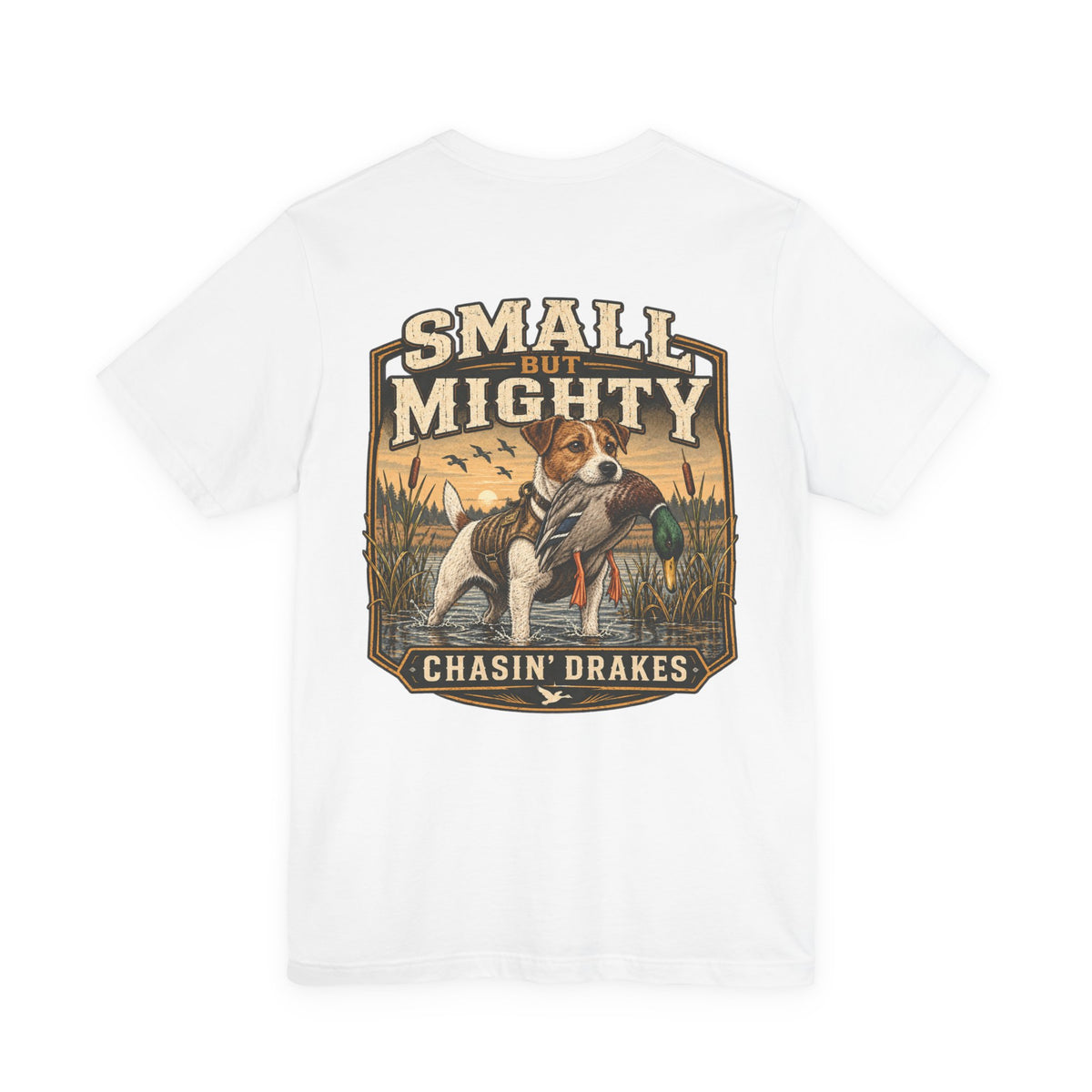 Small But Mighty Jack Russell Hunting Tee