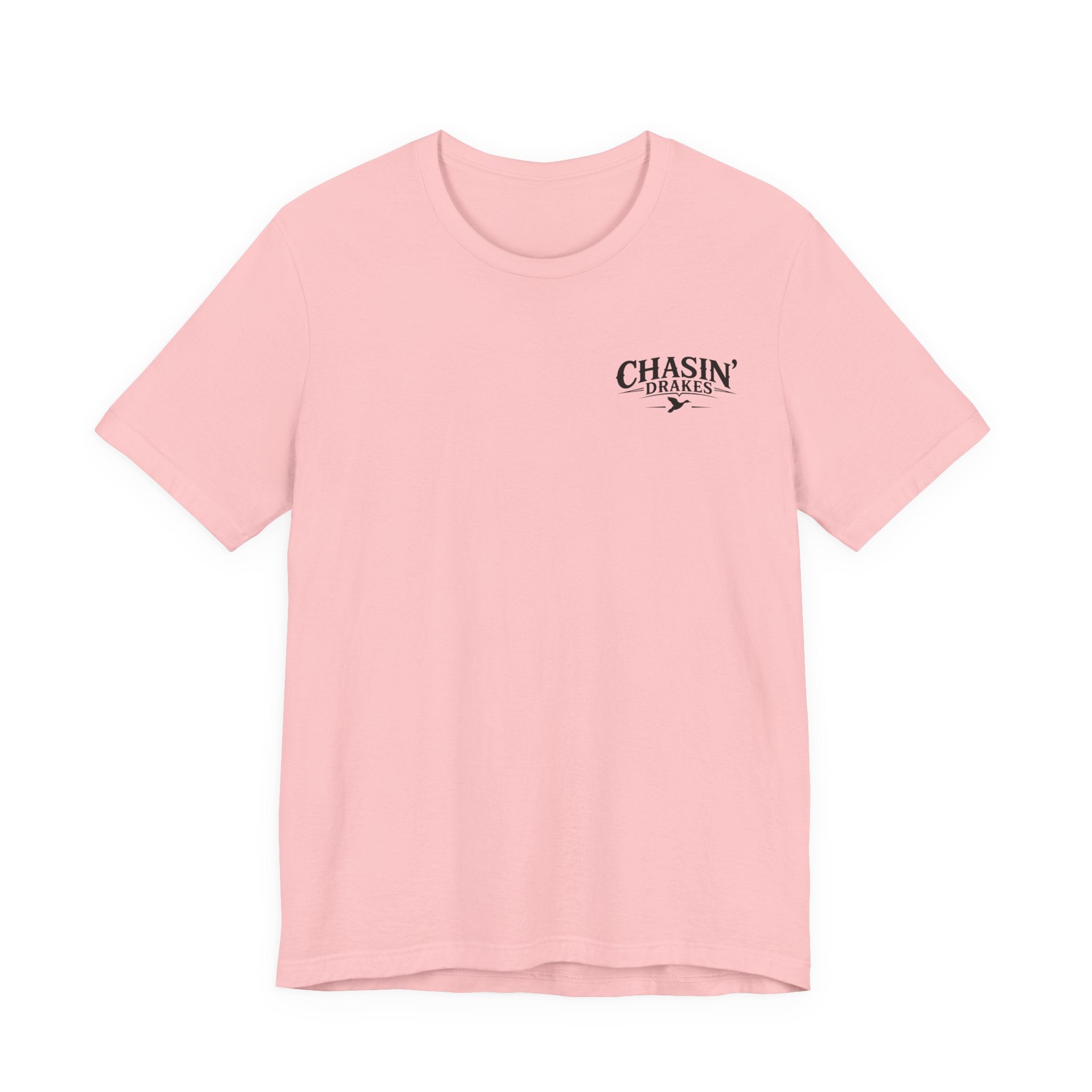 Waterfowl Bow Pattern Graphic Tee — Chasin' Drakes Chest Logo