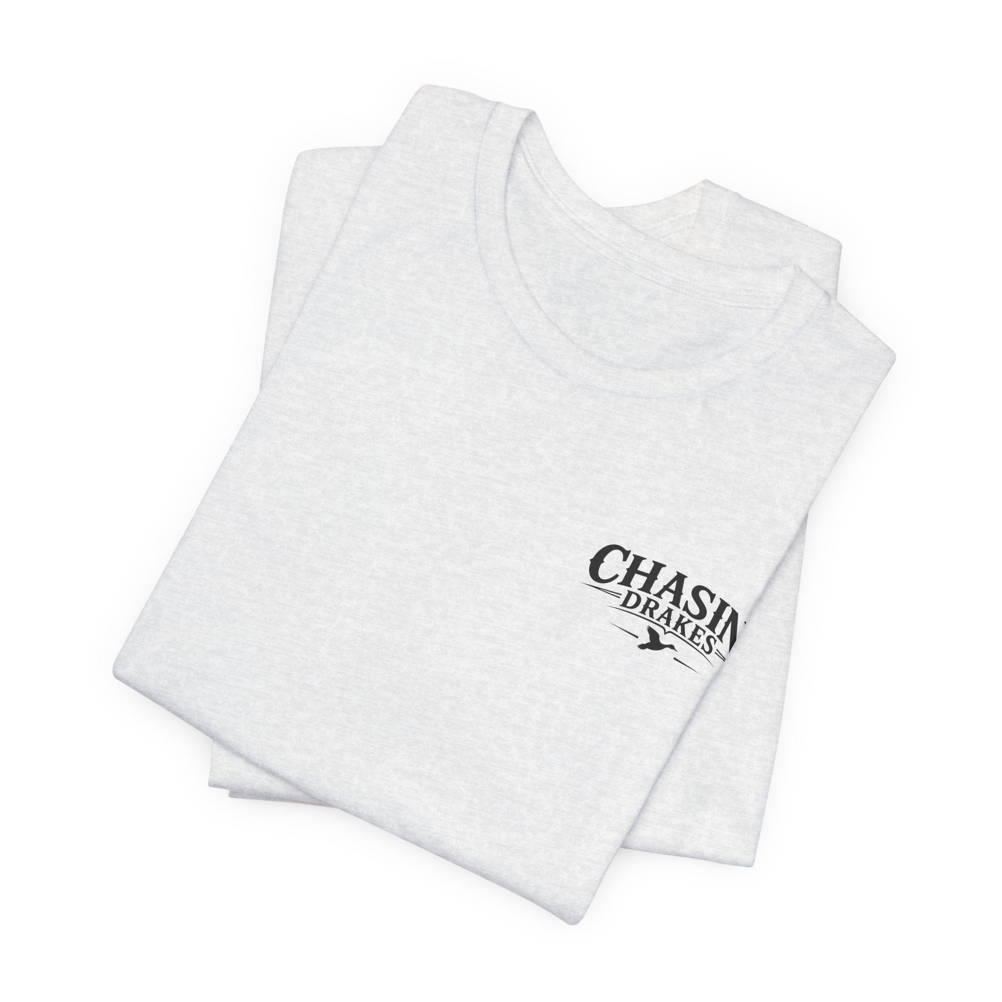 Waterfowl Bow Pattern Graphic Tee — Chasin' Drakes Chest Logo