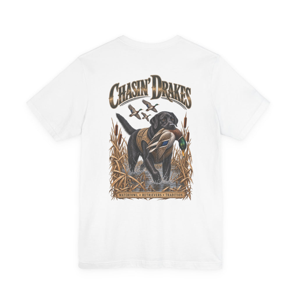 Black Lab Waterfowl Retriever T-Shirt