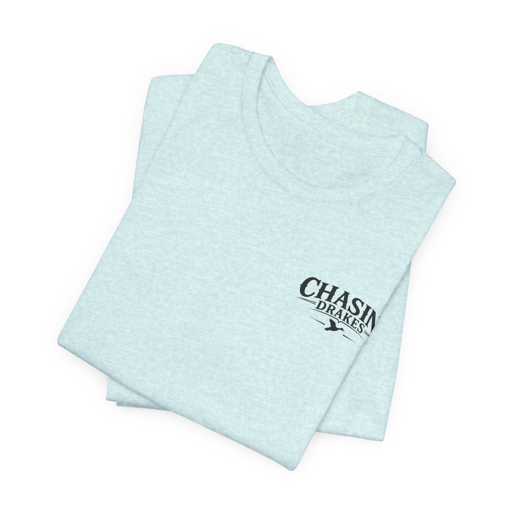 Waterfowl Bow Pattern Graphic Tee — Chasin' Drakes Chest Logo